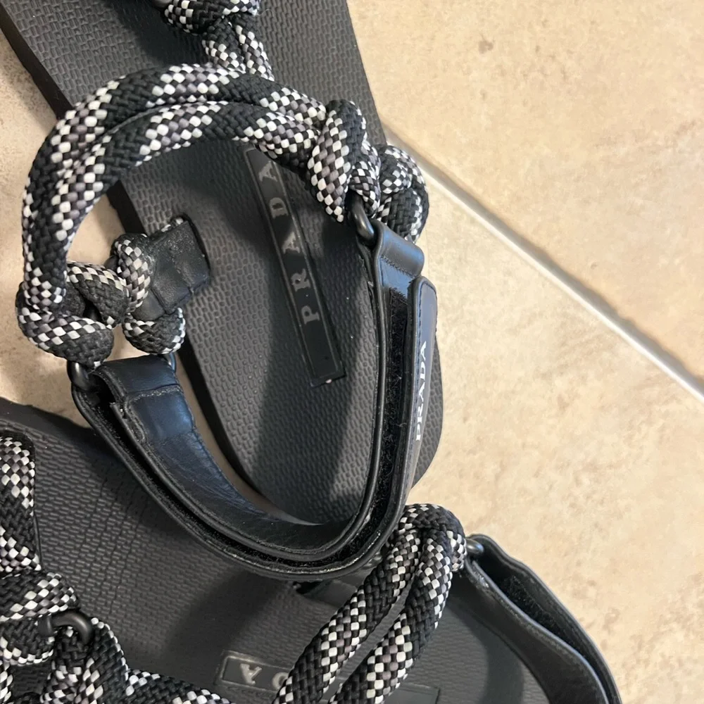 Prada Canvas Sport Sandals - Picture 3 of 5